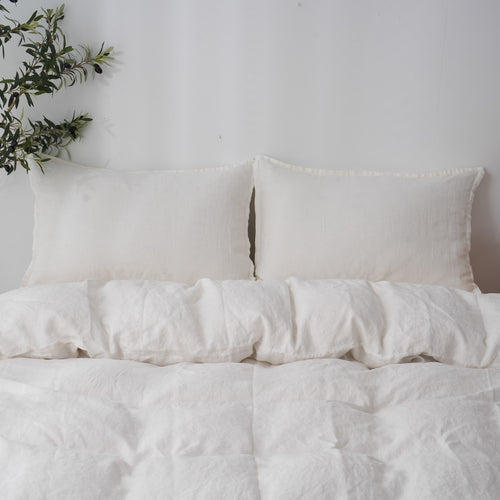 CLOUD - Duvet Cover + Pillow Cases | 100% French Flax Linen