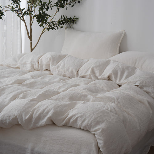 CLOUD - Duvet Cover + Pillow Cases | 100% French Flax Linen