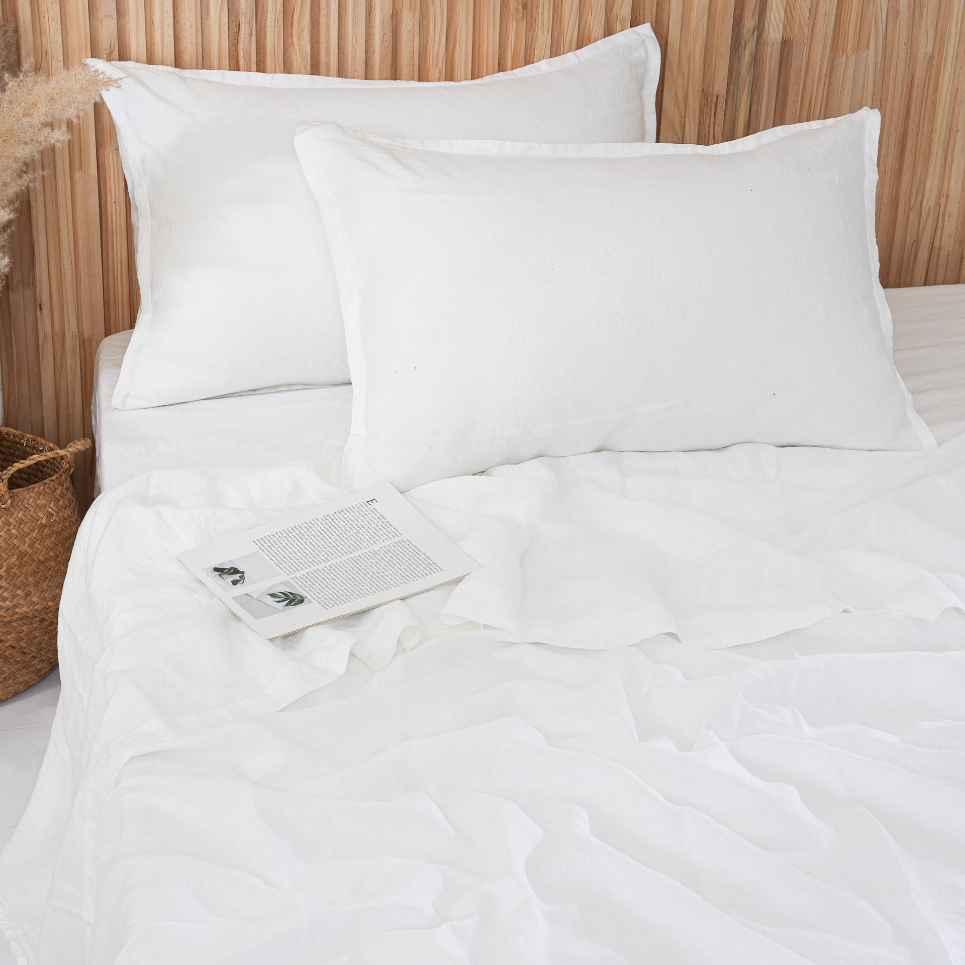 Linen Sheet Set - Snow