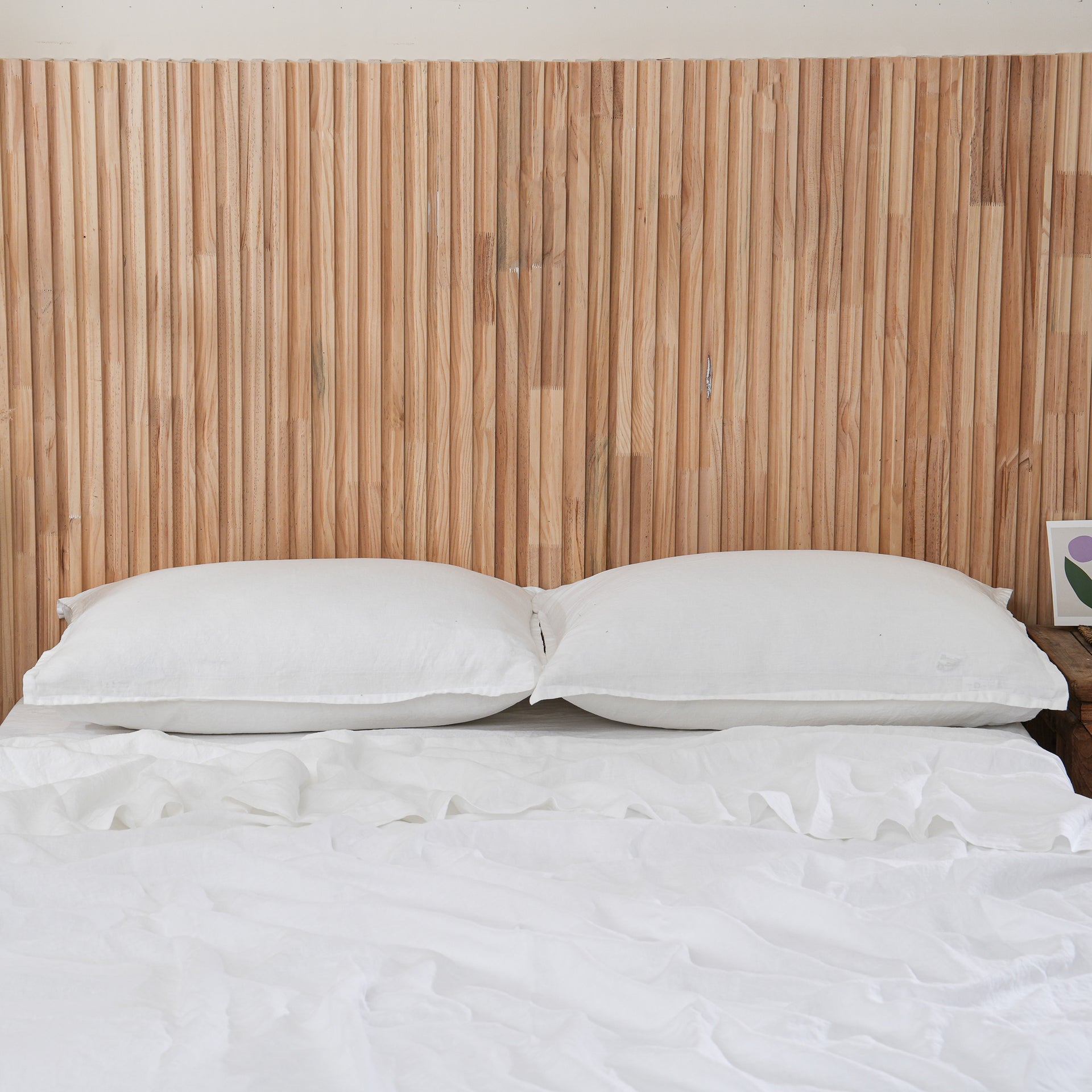 Linen Sheet Set - Snow