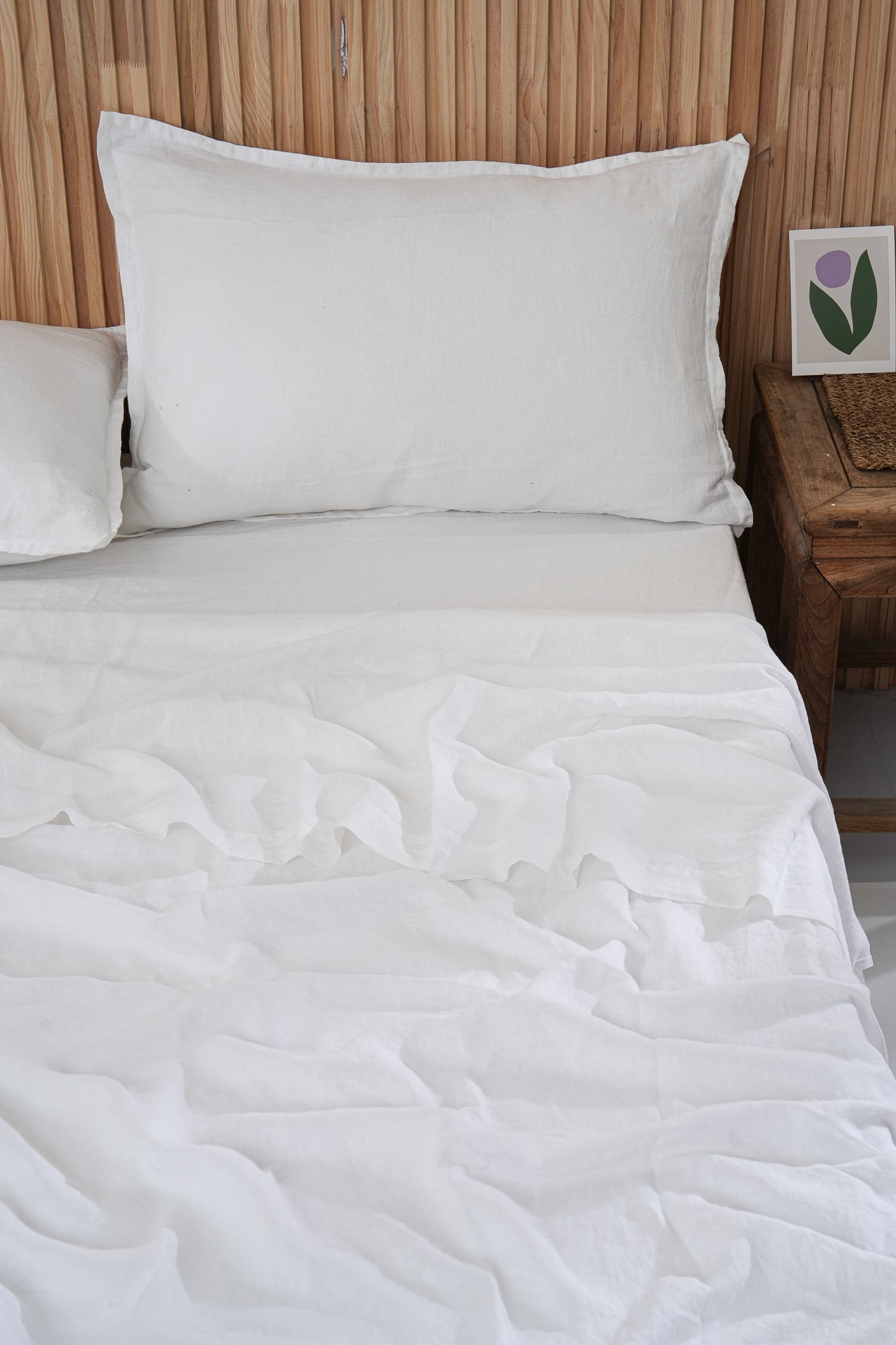 Linen Sheet Set - Snow