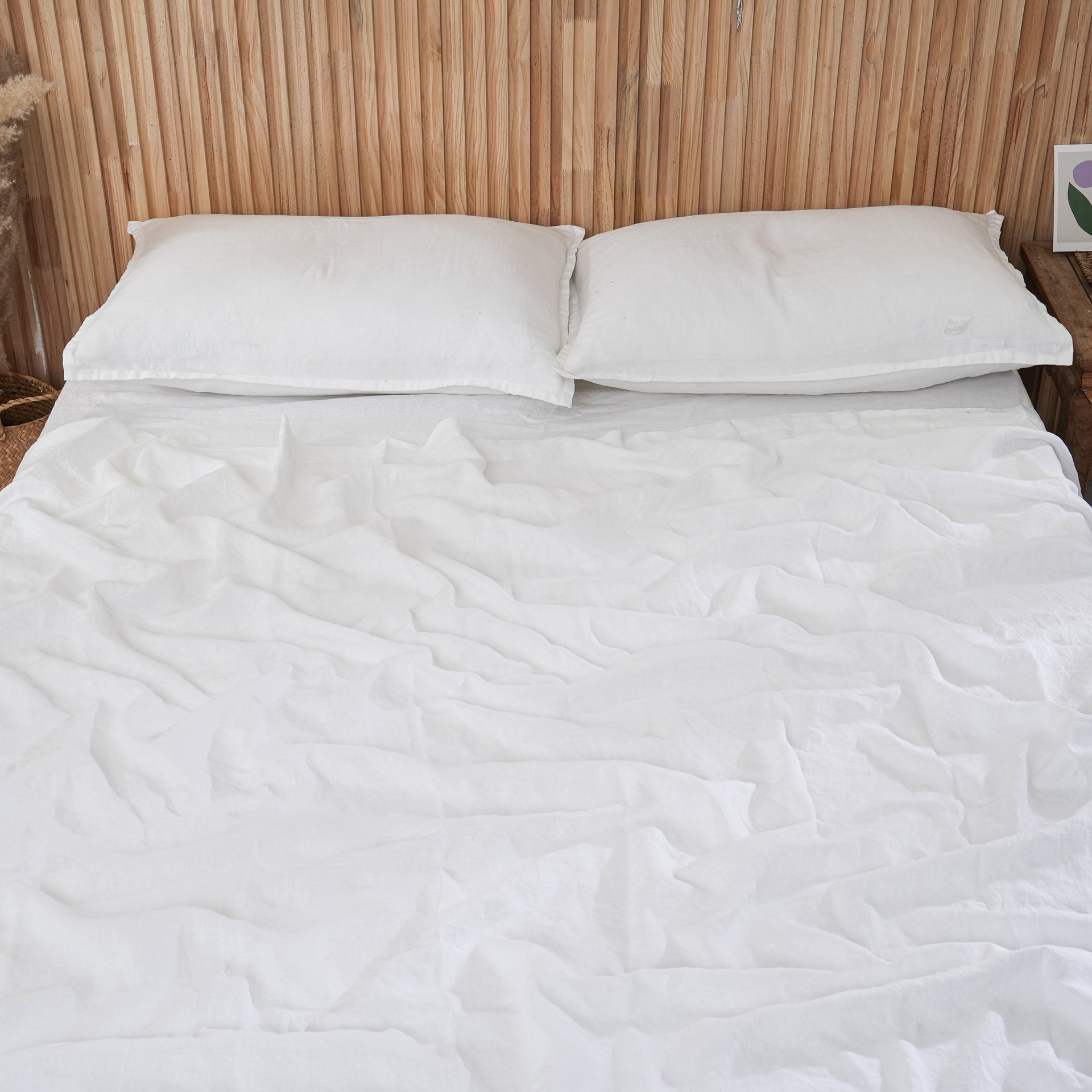 Linen Sheet Set - Snow