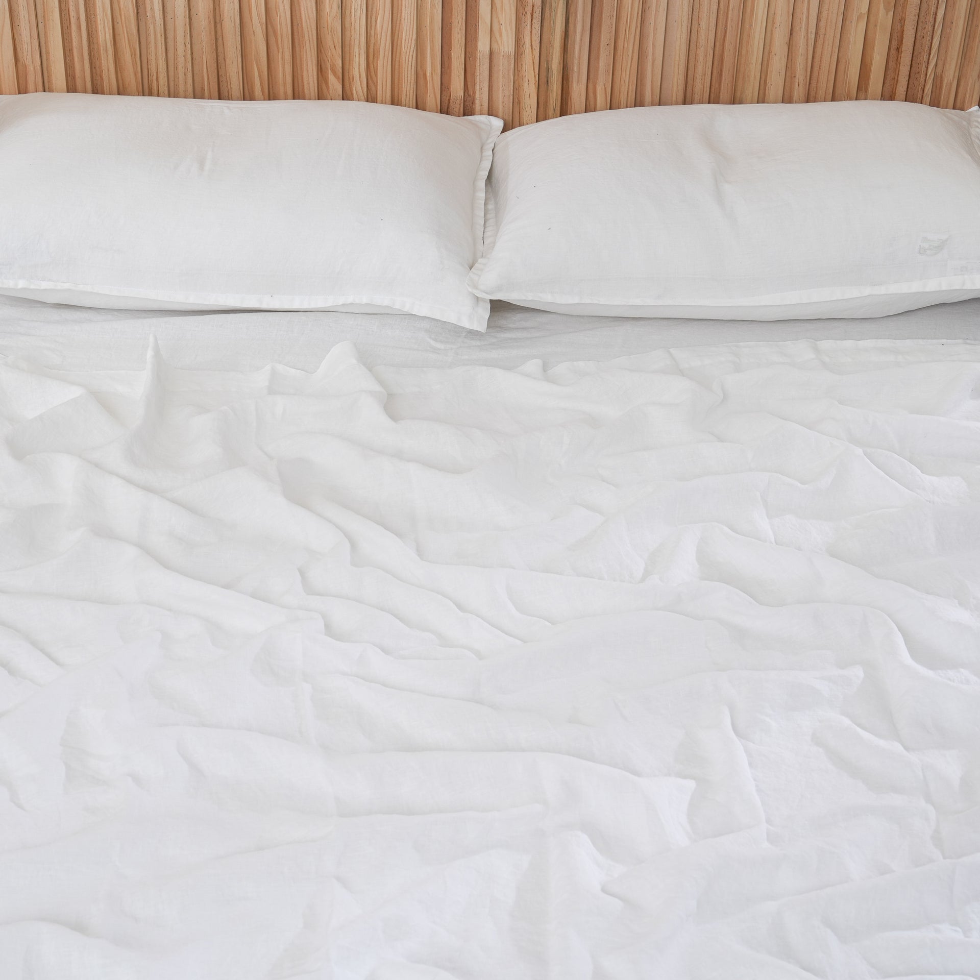 Linen Sheet Set - Snow