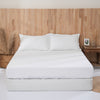 Linen Fitted Sheet - Snow
