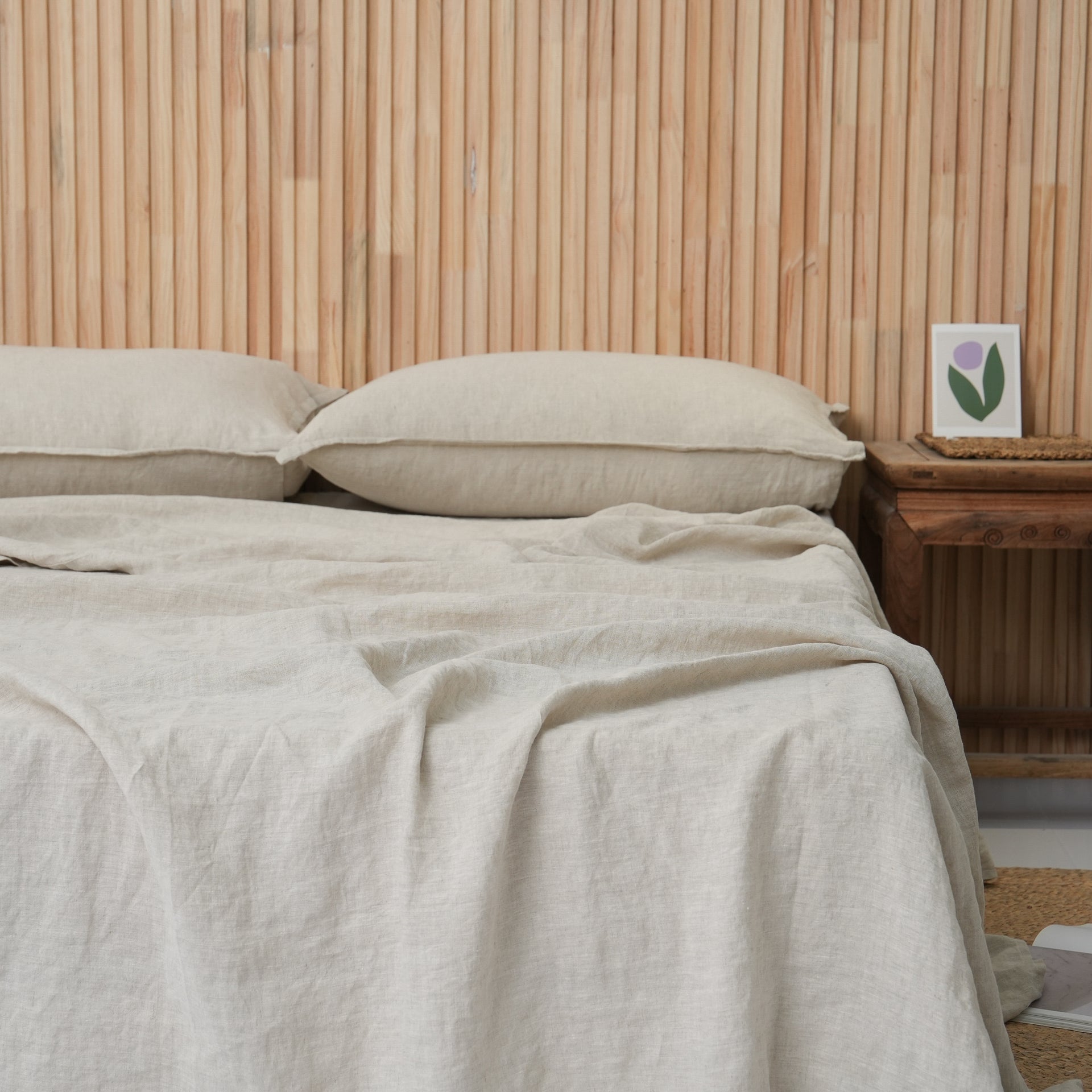 Linen Sheet Set - Sand