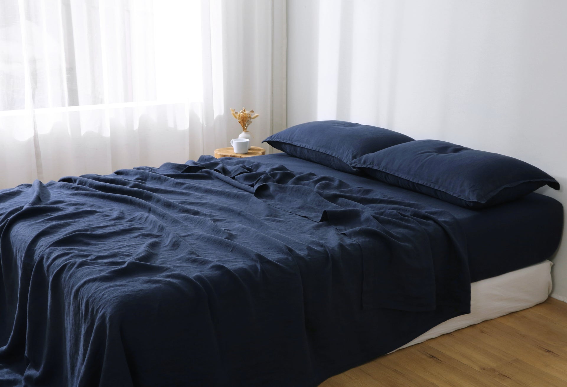 Linen Sheet Set - Ocean