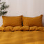 TURMERIC - Duvet Cover + Pillow Cases | 100% French Flax Linen