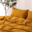 TURMERIC - Duvet Cover + Pillow Cases | 100% French Flax Linen