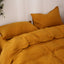 TURMERIC - Duvet Cover + Pillow Cases | 100% French Flax Linen