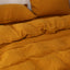 TURMERIC - Duvet Cover + Pillow Cases | 100% French Flax Linen