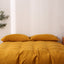 TURMERIC - Duvet Cover + Pillow Cases | 100% French Flax Linen