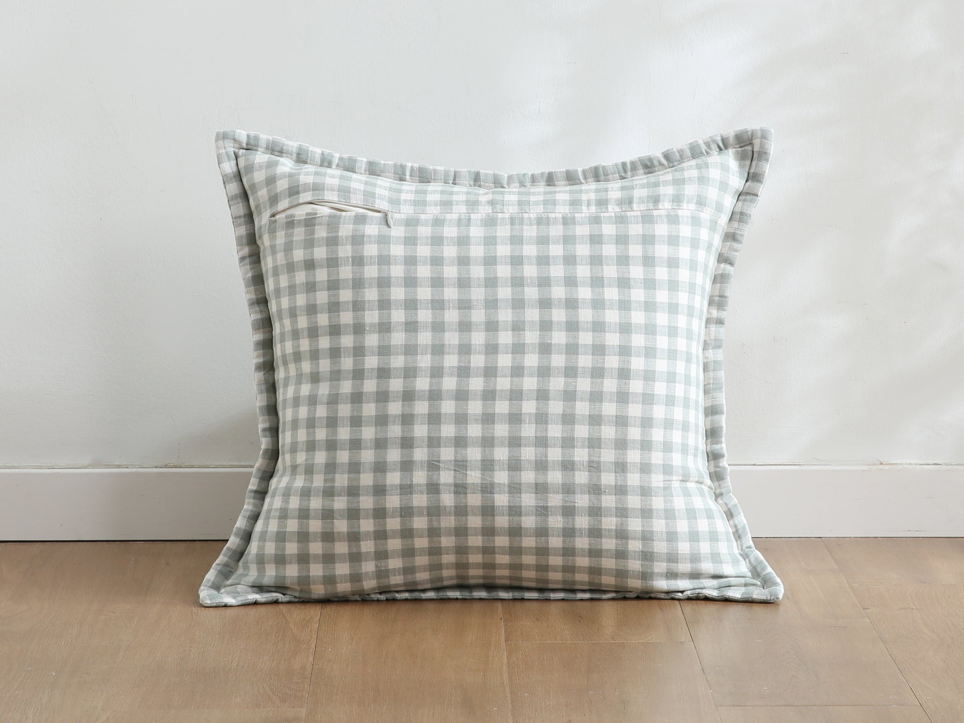 Quilted Linen Cushion Cover