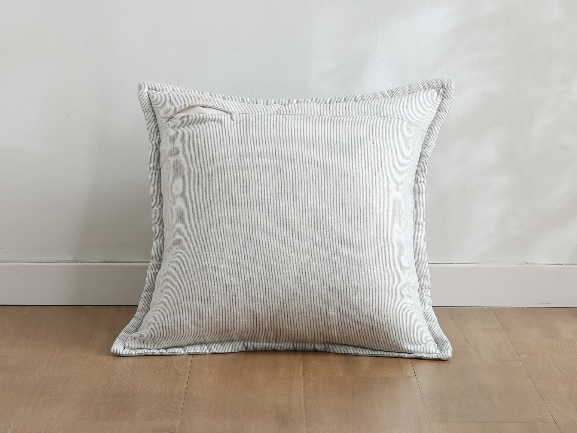 Quilted Linen Cushion Cover