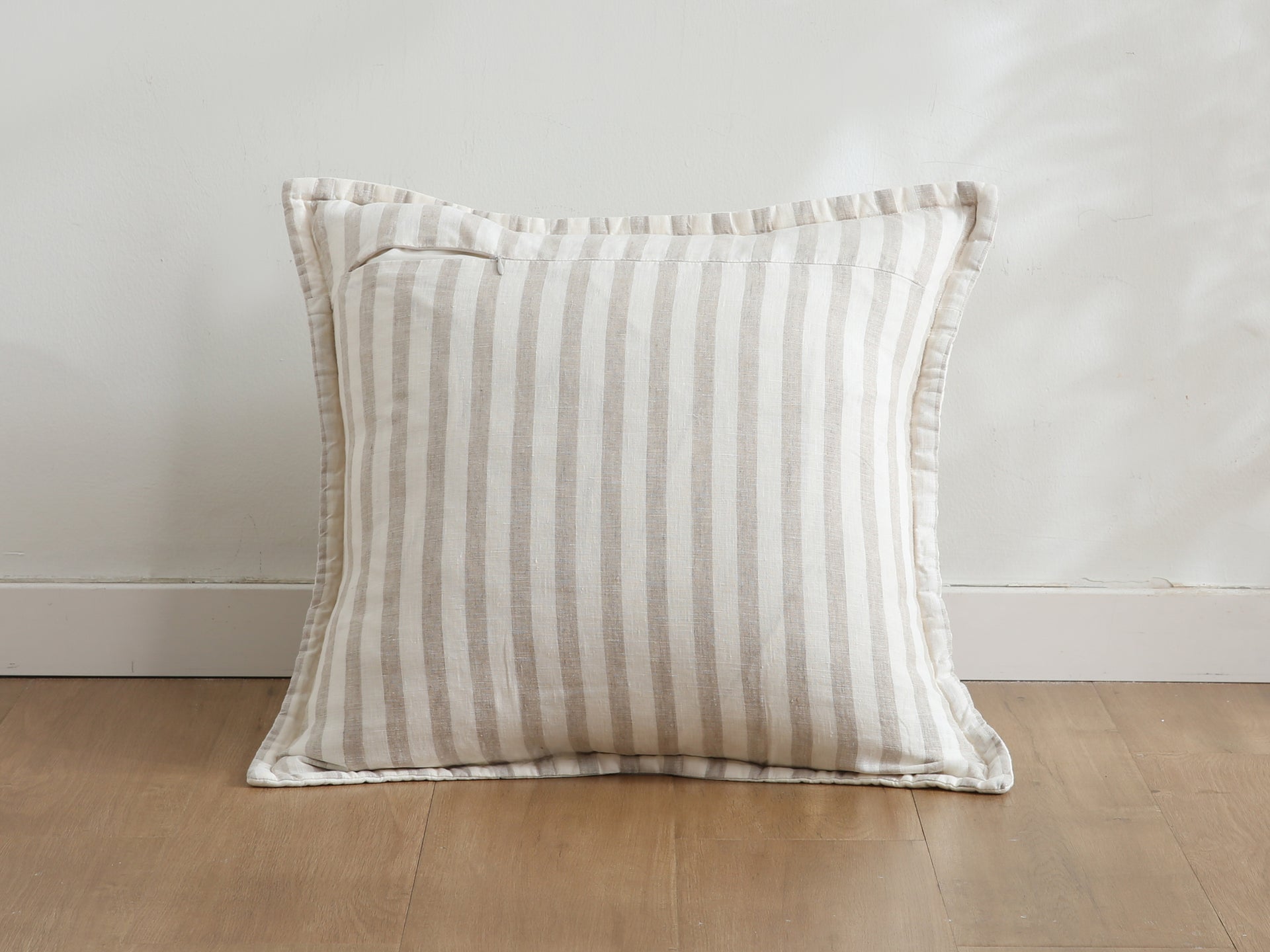 Quilted Linen Cushion Cover