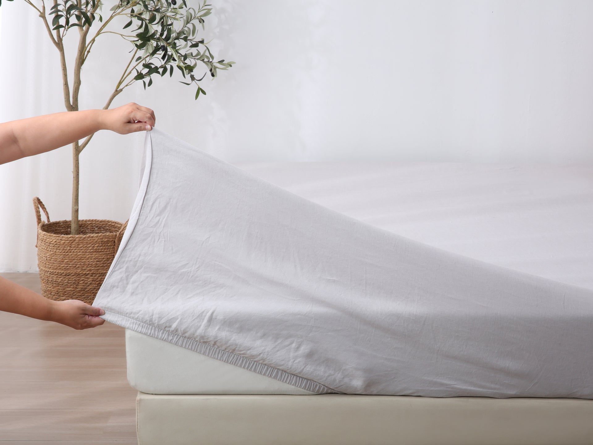 Linen Sheet Set - Mist