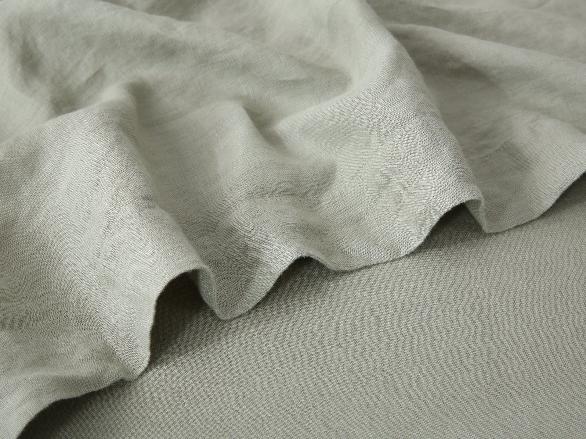 Linen Flat Sheet - Fern