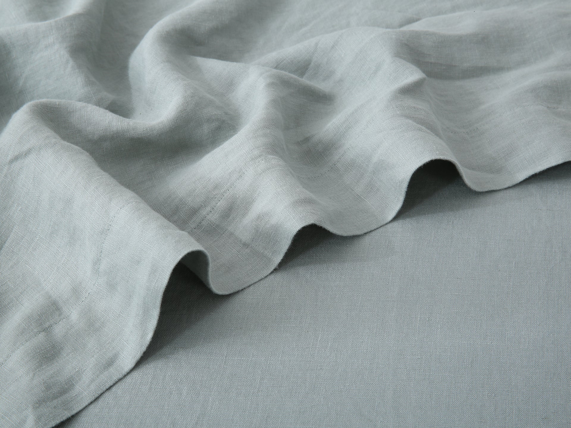 Linen Flat Sheet - Sage