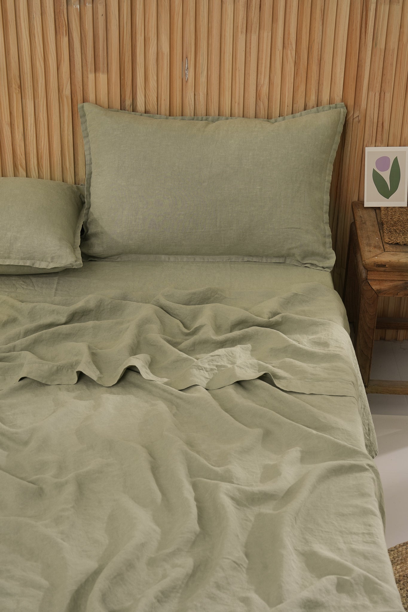 Linen Sheet Set - Fern