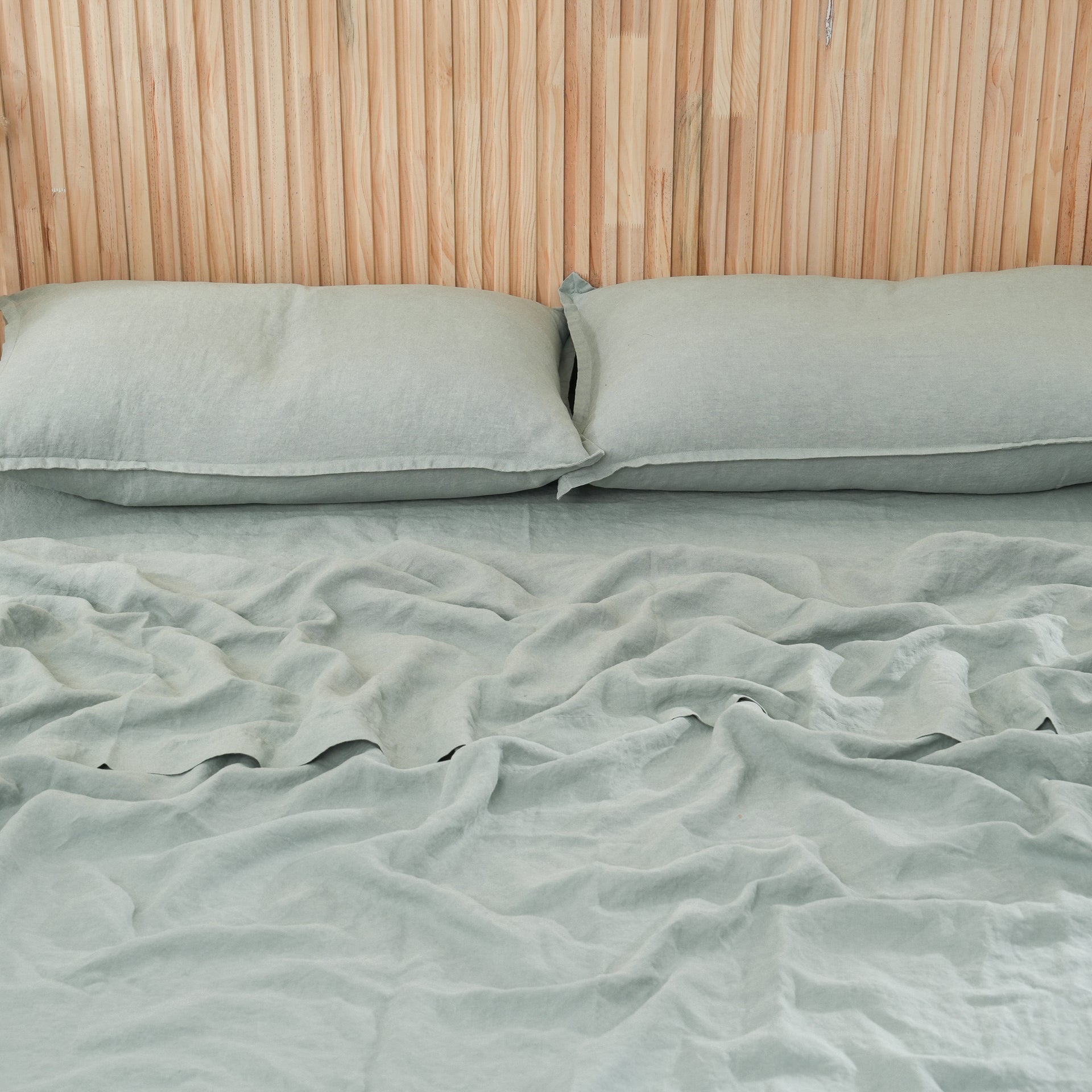 Linen Sheet Set - Sage