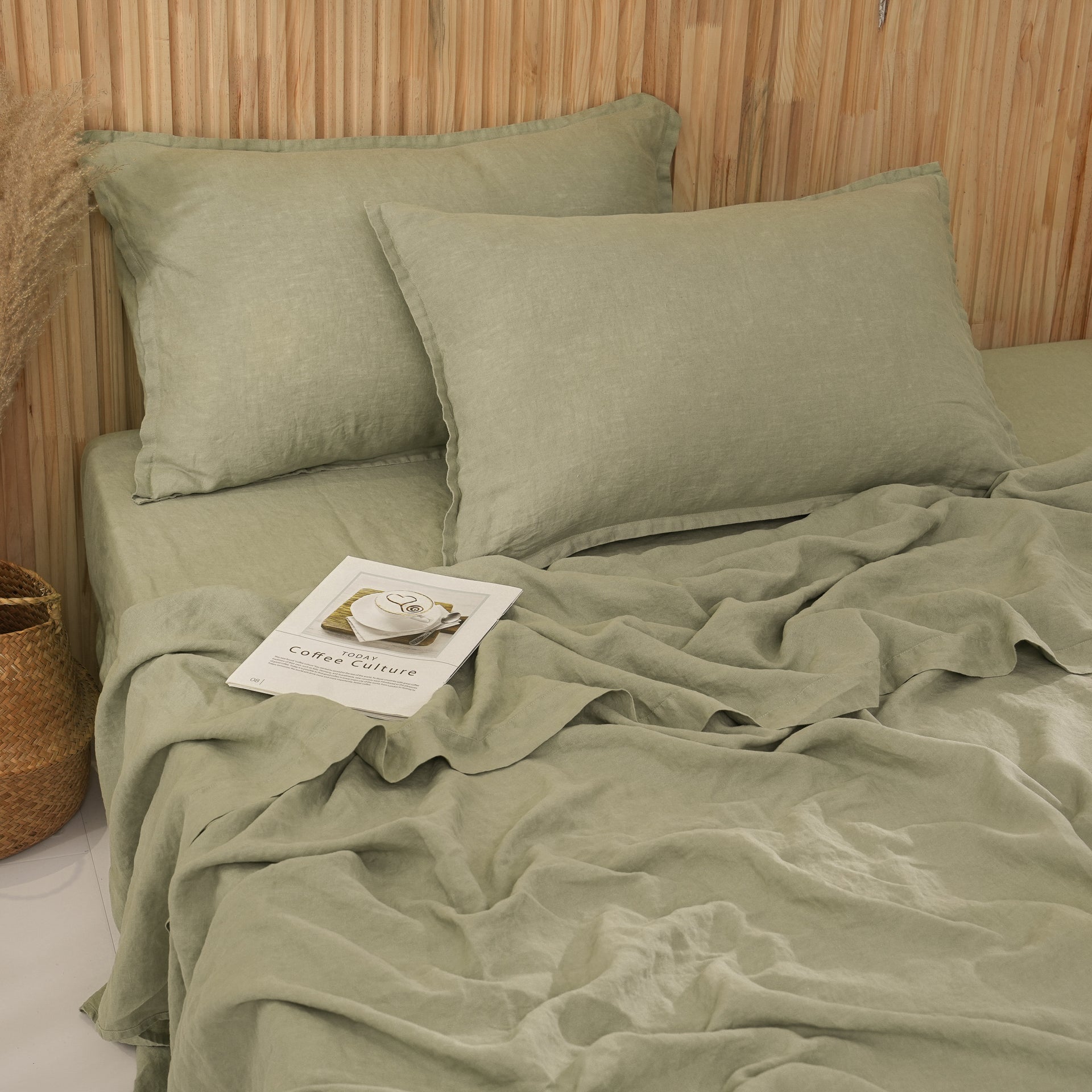 Linen Sheet Set - Fern