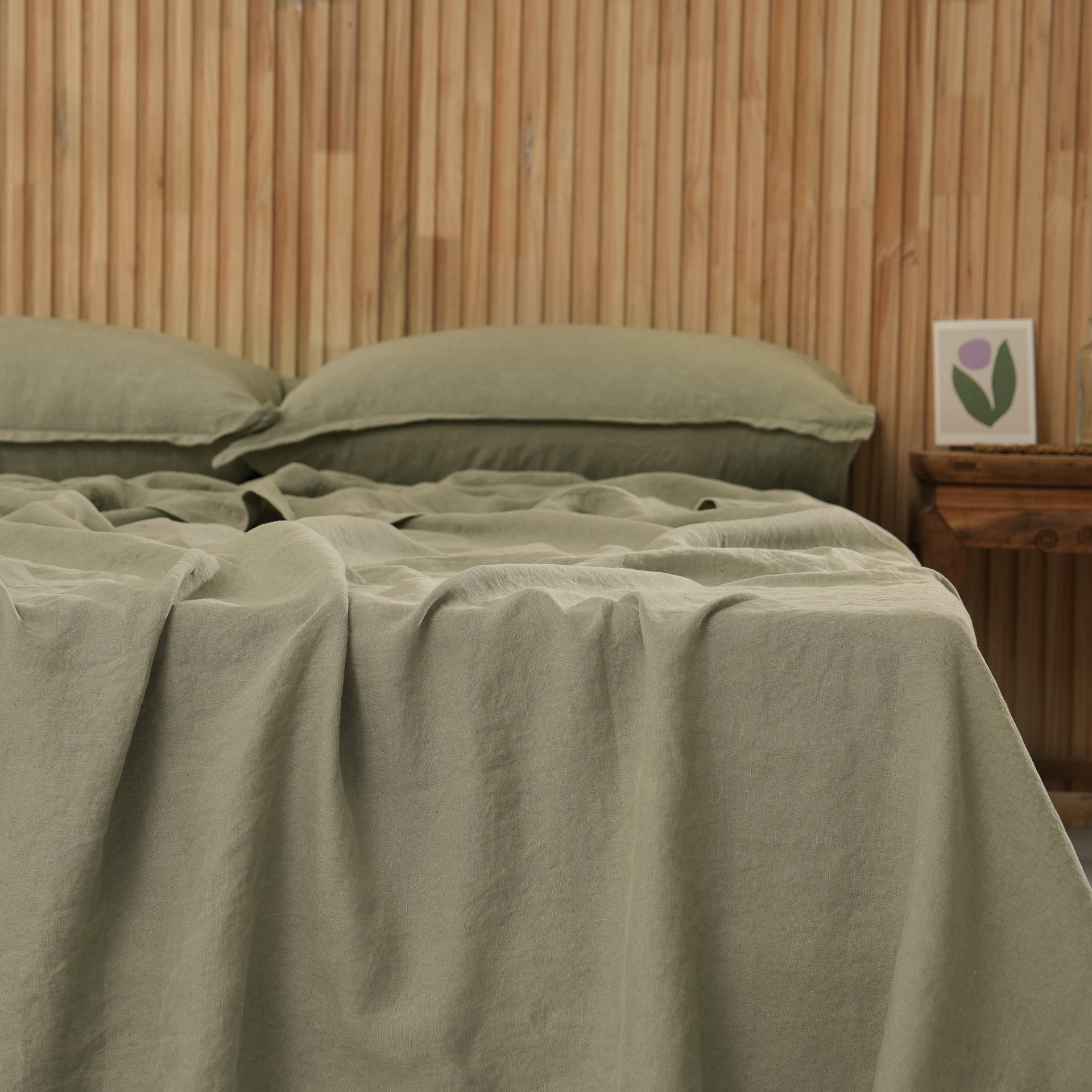 Linen Sheet Set - Fern
