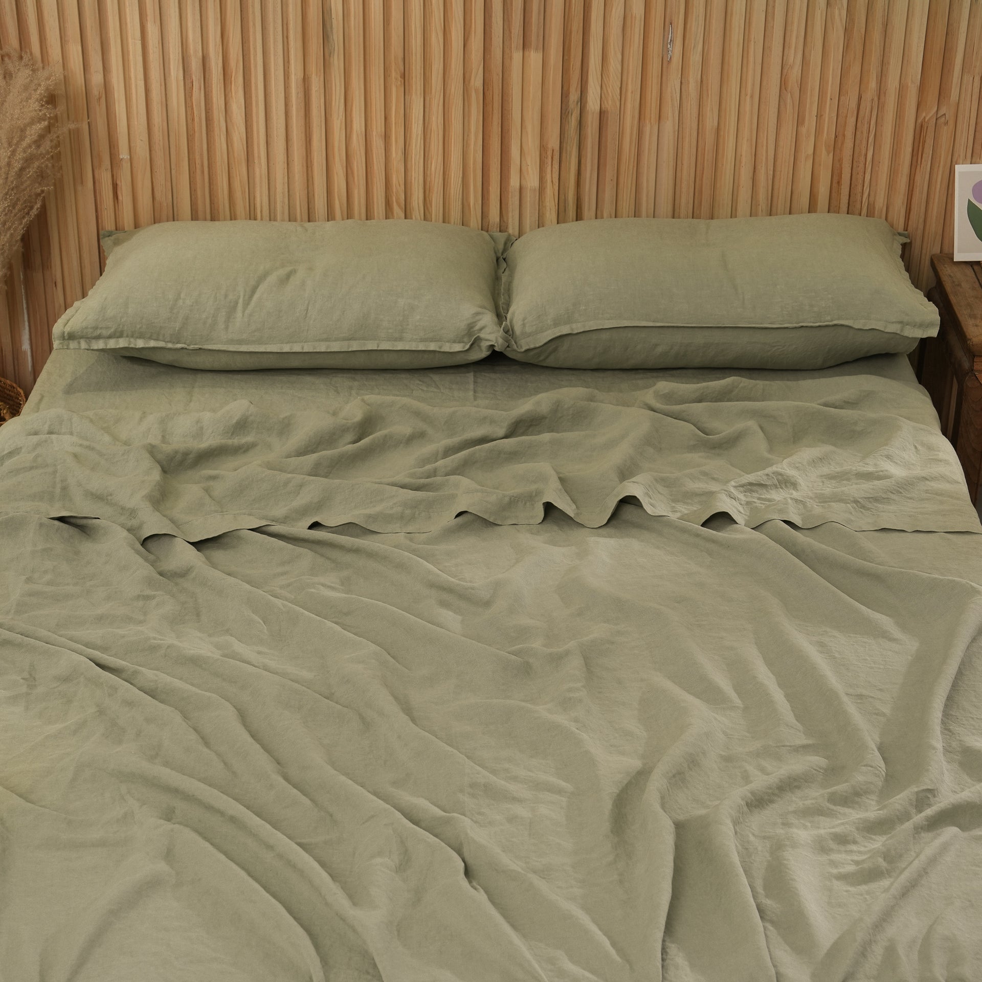 Linen Sheet Set - Fern