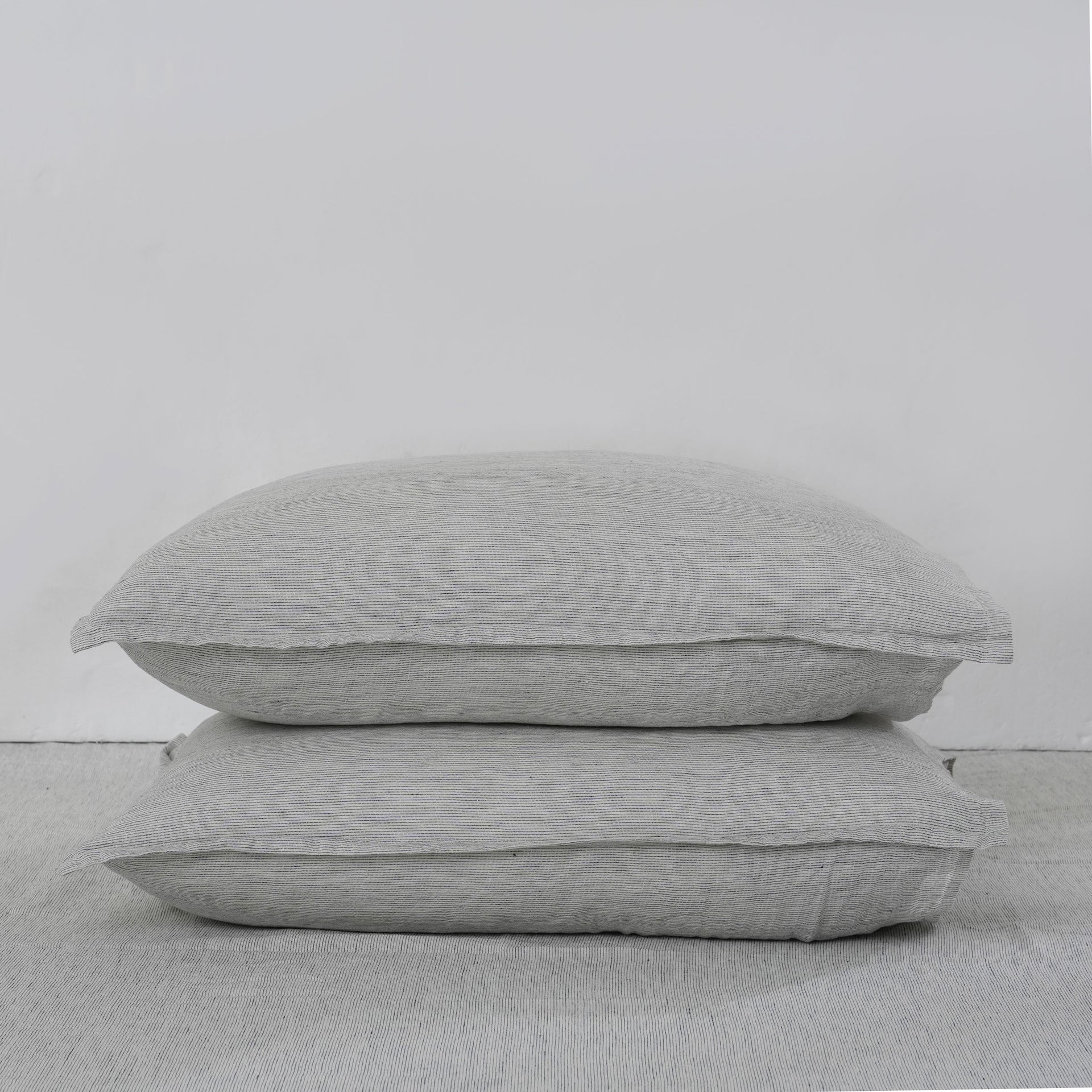 Linen Sheet Set - Pinstripe