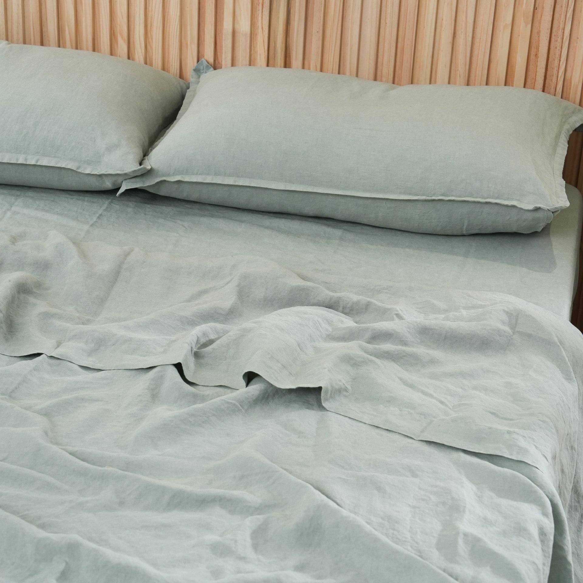 Linen Sheet Set - Sage