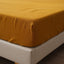 TURMERIC - Fitted Sheet - 100% French Flax Linen