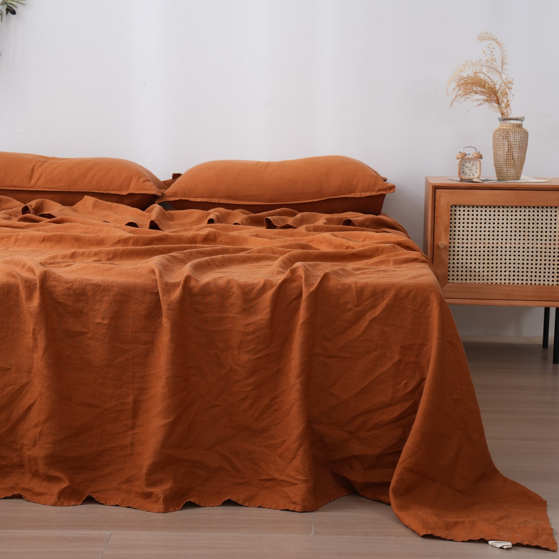 Linen Sheet Set - Clay