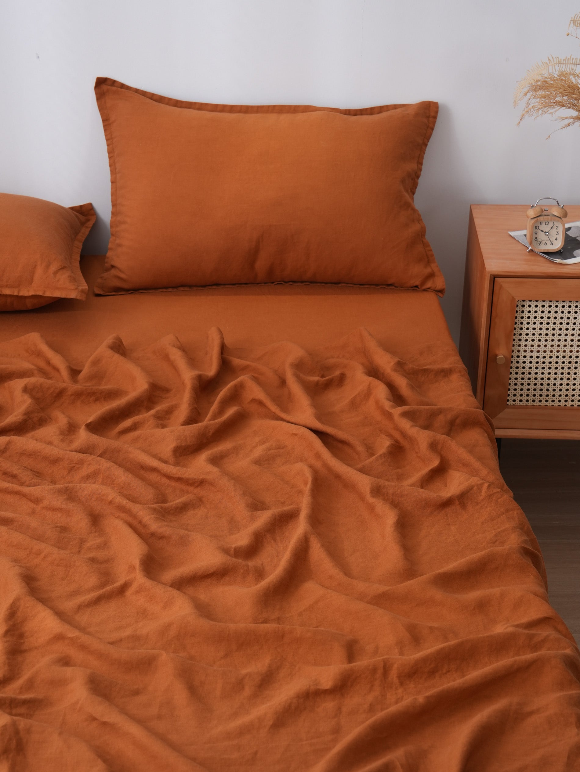 Linen Sheet Set - Clay