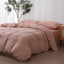 PINK CLAY - Duvet Cover + Pillow Cases | 100% French Flax Linen