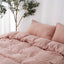 PINK CLAY - Duvet Cover + Pillow Cases | 100% French Flax Linen