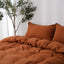 CLAY - Duvet Cover + Pillow Cases | 100% French Flax Linen