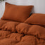 CLAY - Duvet Cover + Pillow Cases | 100% French Flax Linen