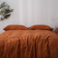 CLAY - Duvet Cover + Pillow Cases | 100% French Flax Linen