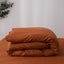 CLAY - Duvet Cover + Pillow Cases | 100% French Flax Linen