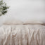 SAND STRIPE - Duvet Cover + Pillow Cases | 100% French Flax Linen