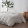 Linen Duvet Cover + Pillowcases - Cloud