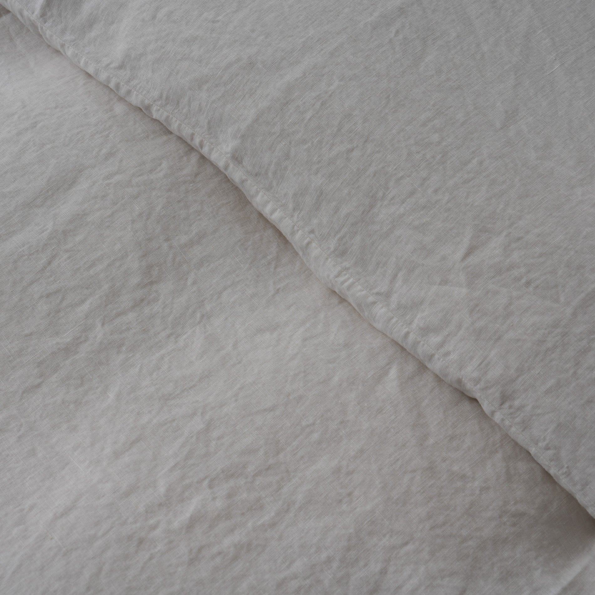 Linen Duvet Cover + Pillowcases - Cloud