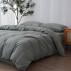 Linen Duvet Cover + Pillowcases - Sage