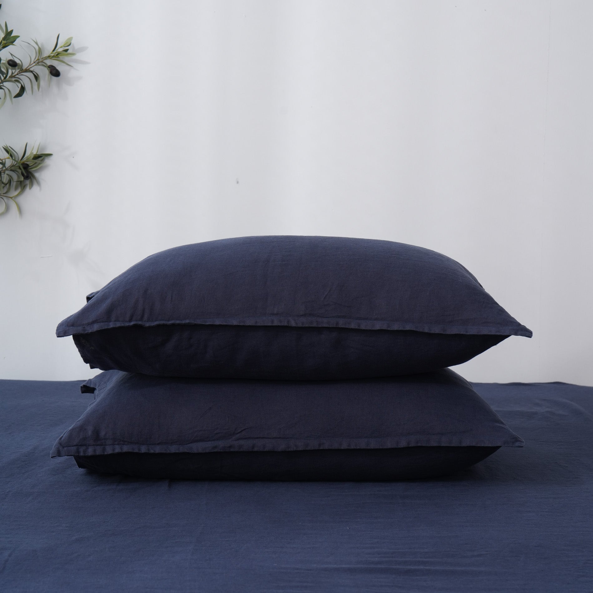 Linen Duvet Cover + Pillowcases - Ocean