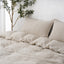 SAND - Duvet Cover + Pillow Cases | 100% French Flax Linen