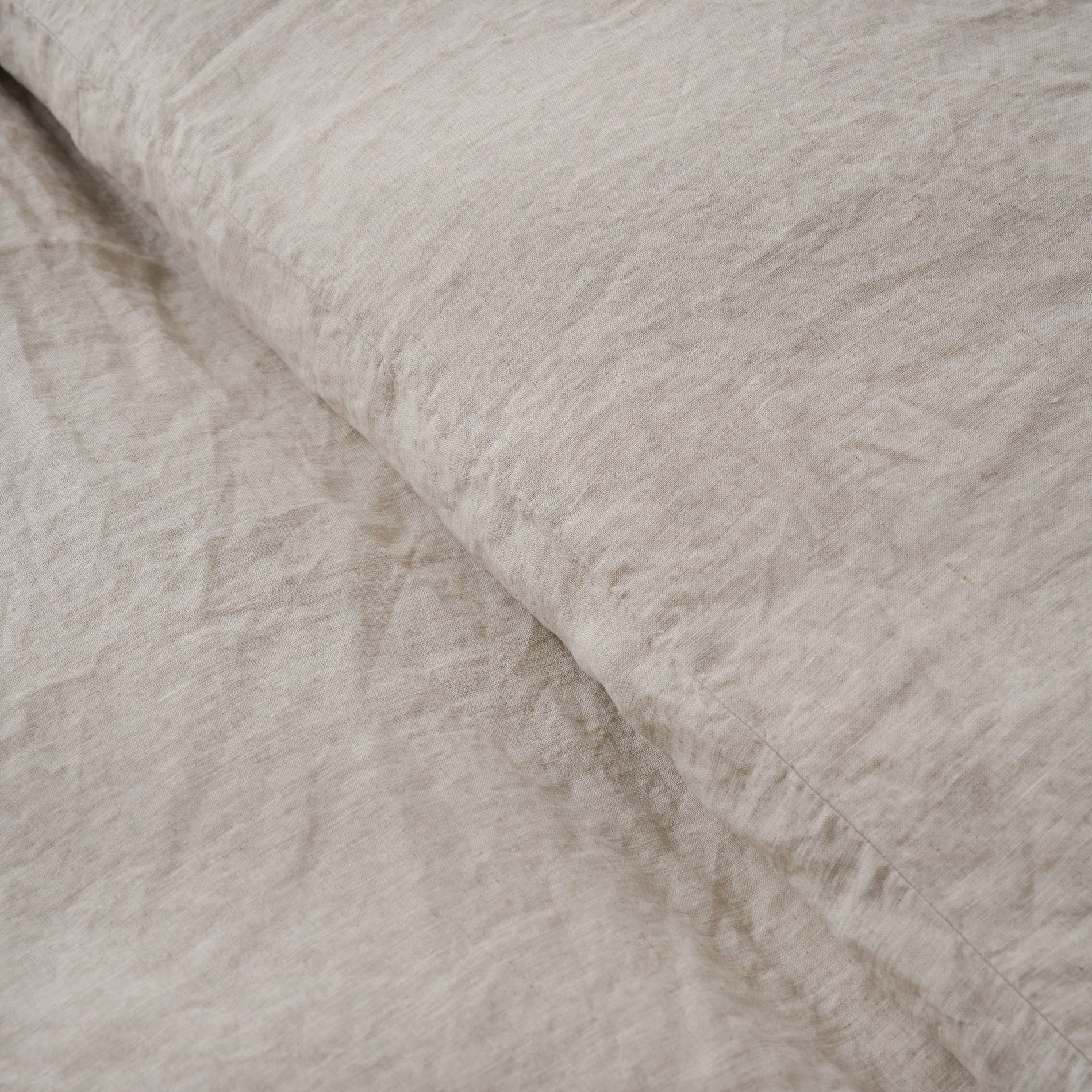 Linen Duvet Cover + Pillowcases - Sand