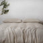 SAND - Duvet Cover + Pillow Cases | 100% French Flax Linen