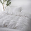 SNOW - Duvet Cover + Pillow Cases | 100% French Flax Linen