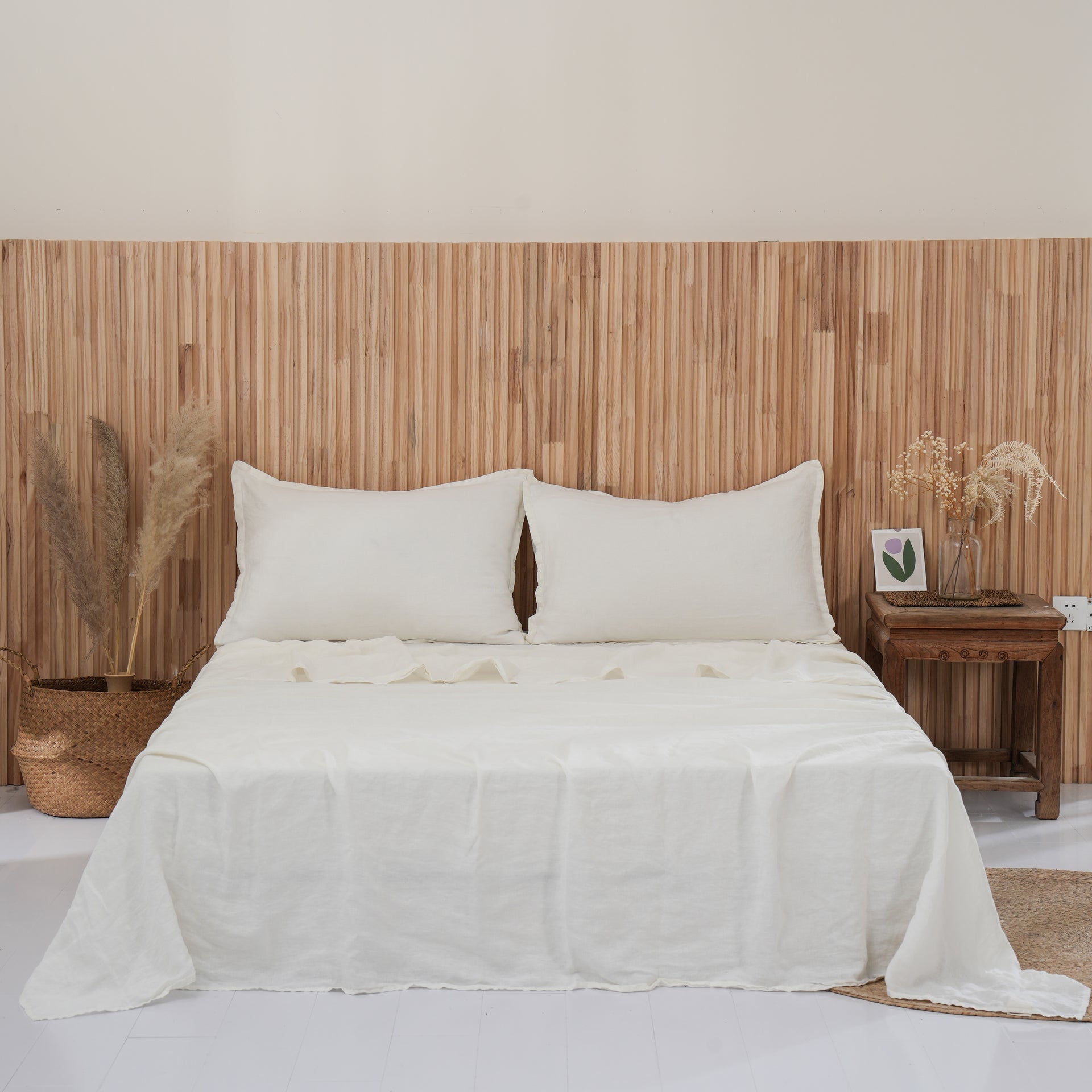 Linen Sheet Set - Cloud
