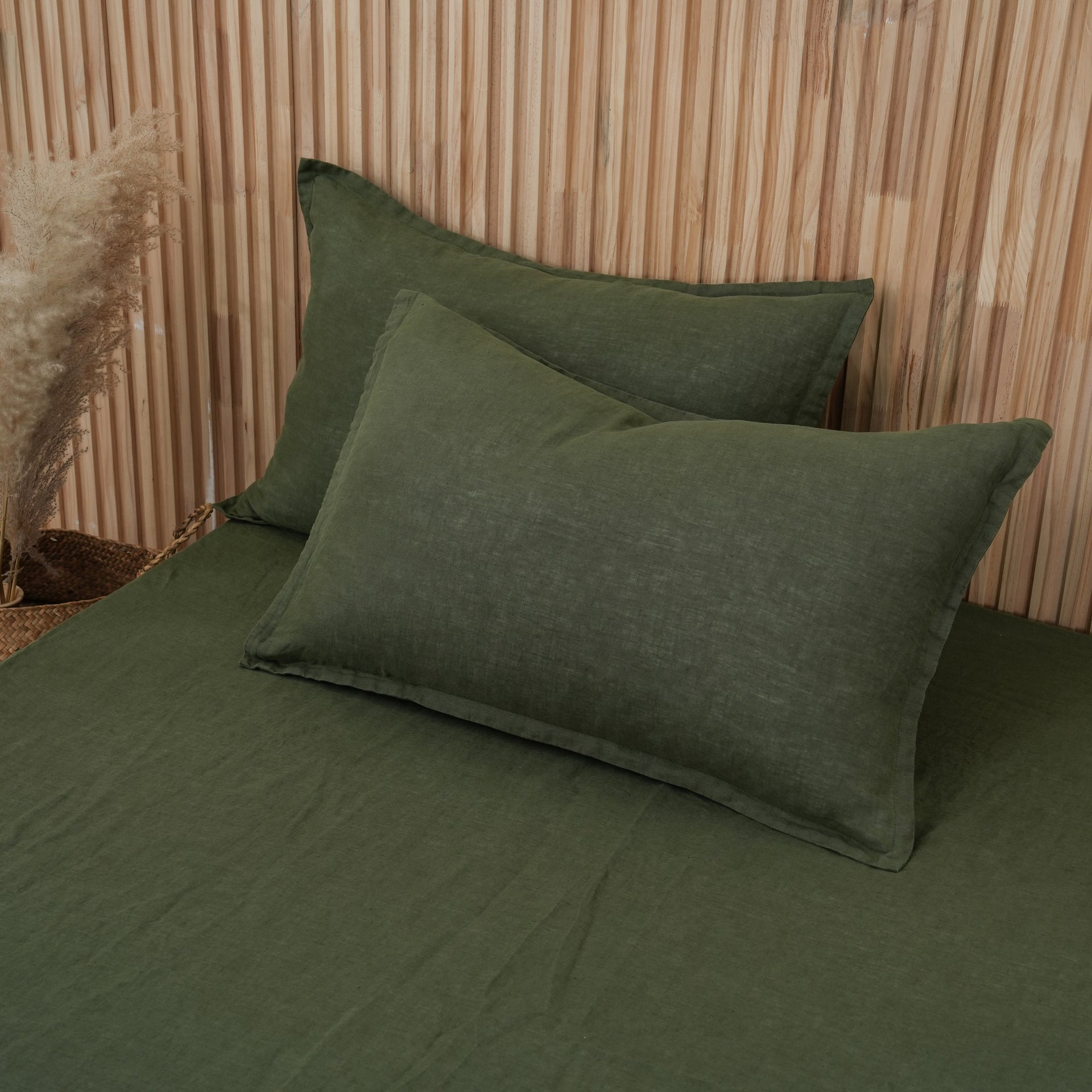 Linen Sheet Set - Forest