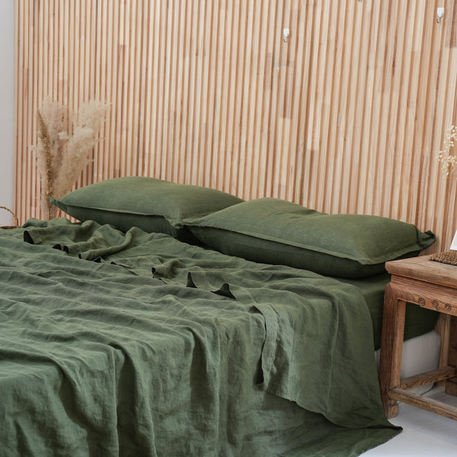 FOREST - Sheet Set - 100% French Flax Linen