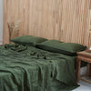 Linen Sheet Set - Forest